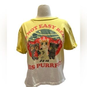 Marvel Yellow and White T-Shirt